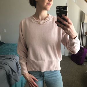 Quince organic cotton sweater.